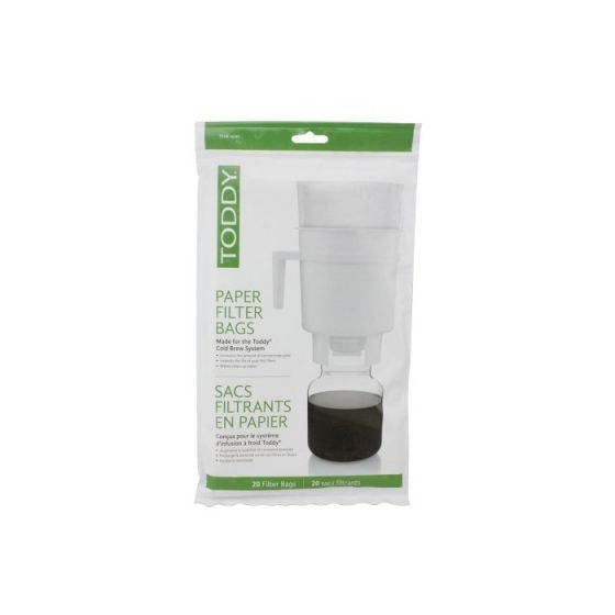Toddy 1LB Replacement Paper Filter Pack 20ct.
